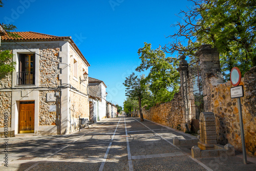 Quadro su tela old church in inland village