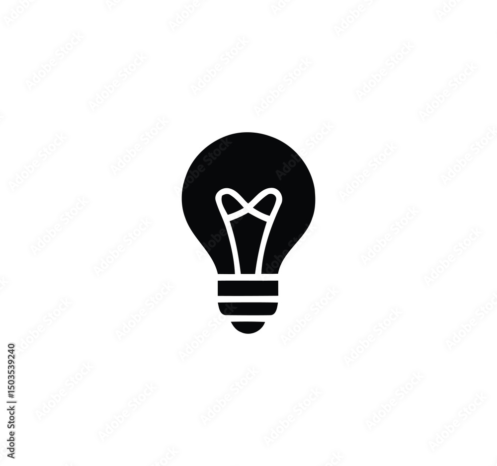 light bulb icon light bulb icon