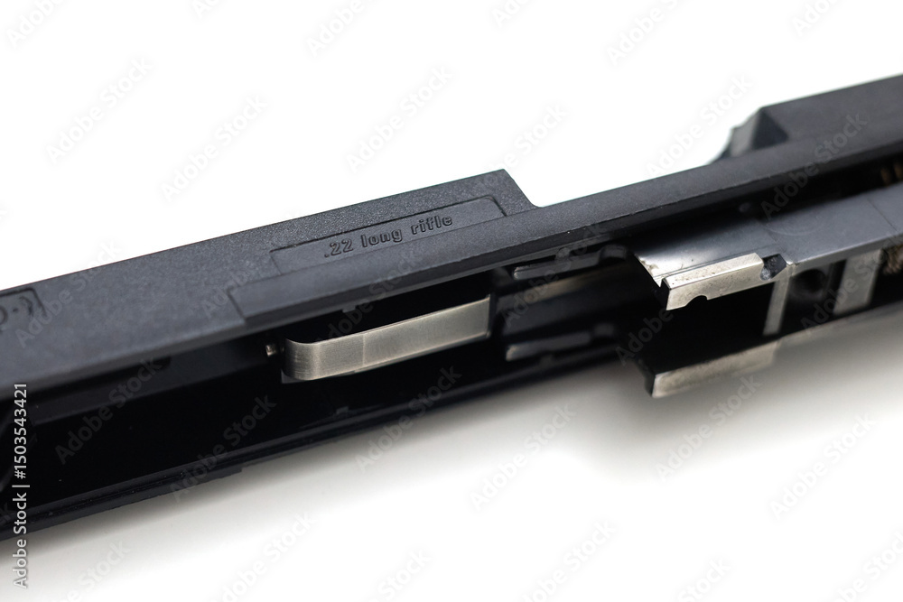 Target special pistol of swiss production with two caliber adapters Target special pistol of swiss production with two caliber adapters