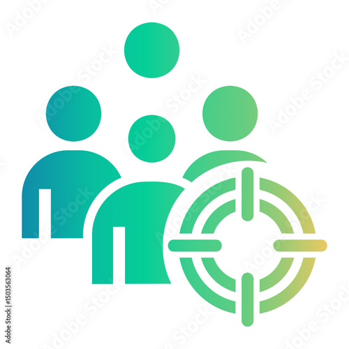 advertising Gradient icon