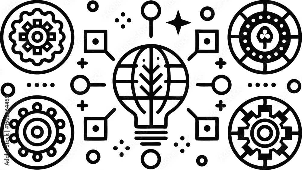 Obraz premium Global Sustainability Innovative Solutions for a Greener Future