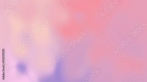 Ethereal gradient of pastel pink hues