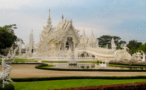 Fotografie Chiang Rai, Thailand: White Temple  Wat Rong Khun Buddhist temple