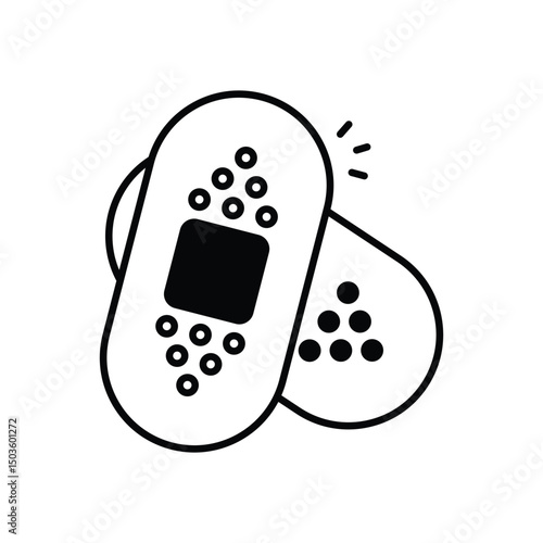 Bandage vector icon