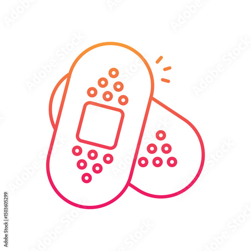 Bandage vector icon
