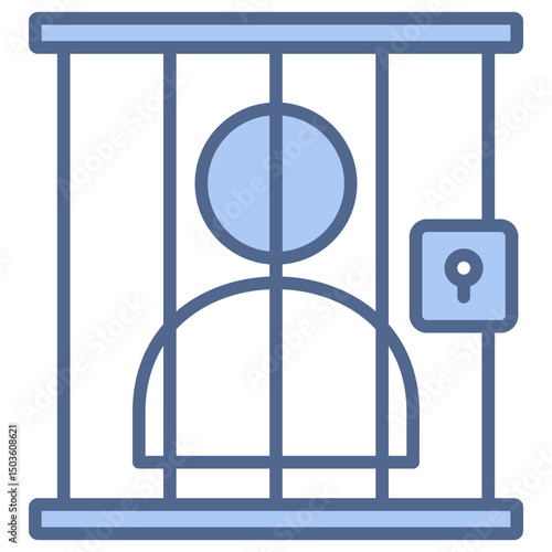 Prison Blue Icon