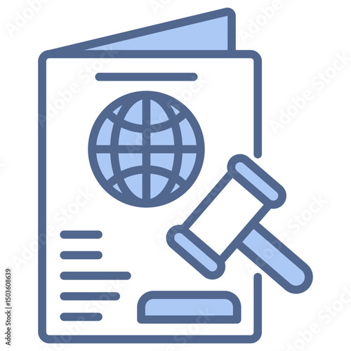 Law Blue Icon
