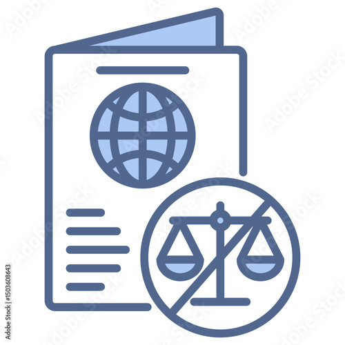 Illegal Blue Icon