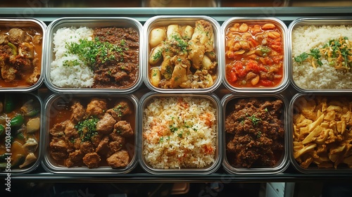 A traditional Filipino eatery carinderia in Manila