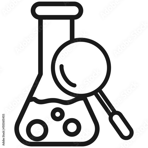 Laboratory vector icon illustration concept