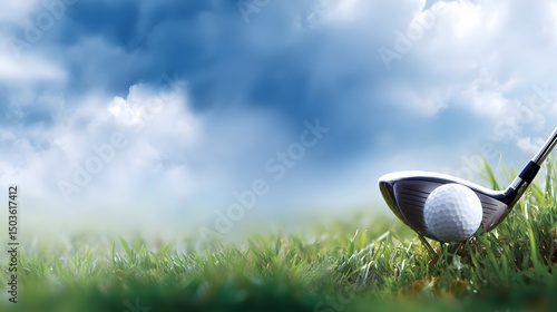 Golfing website header