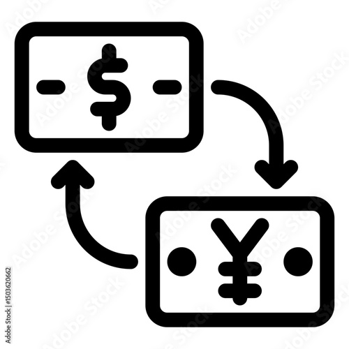 Currency Exchange Icon