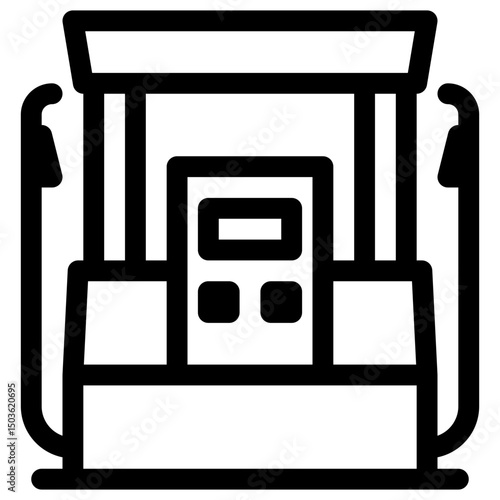 Gas Station Pump Icon