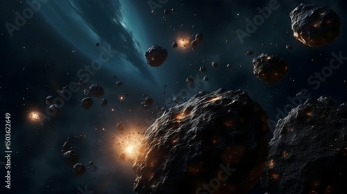 Wallpaper Mural sun rising over the horizon Torontodigital.ca