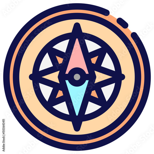 Compass Rose Icon