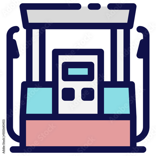 Gas Station Pump Icon