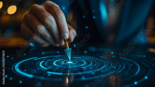 Digital transformation technology future innovation business solutions data analysis ai iot.