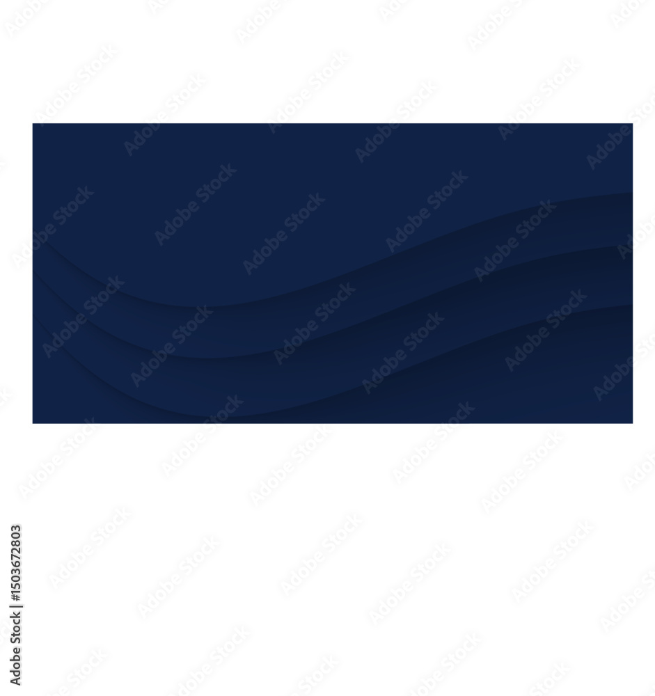 Naklejka premium Dark navy blue and gold curve shapes on background with glowing golden striped lines and glitter. Luxury and elegant. Abstract template design. Design for presentation