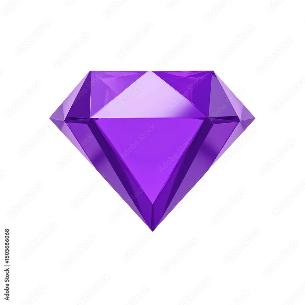 A radiant purple gemstone, perfect for luxury branding. High quality and polished. A radiant purple gemstone, perfect for luxury branding. High quality and polished.