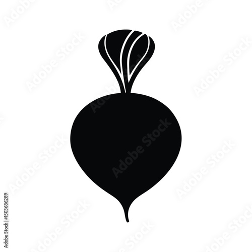 beetroot icon vector illustration