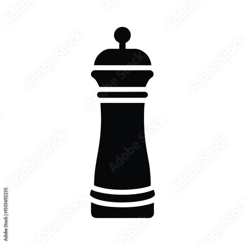 pepper grinder icon vector illustration