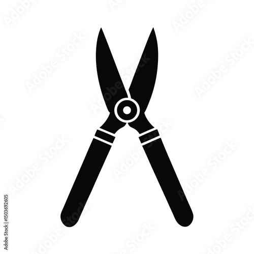 pruning shears icon vector illustration