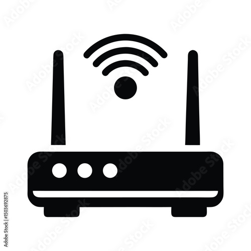 router icon vector illustration