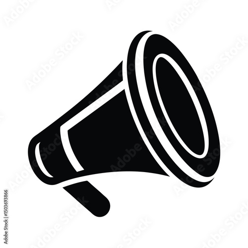 speaker cone icon vector illustration