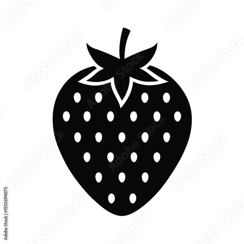 strawberry icon vector illustration