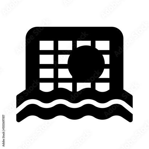 goal glyph icon