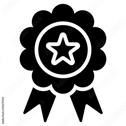 Quality Glyph Icon