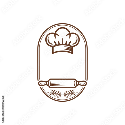 Unique restaurant logo Modern and minimalist vector and abstract logo