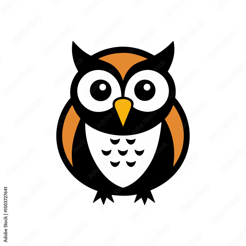 Majestic Horned Owl Doodle Vector For Wise And Nocturnal Bird Illustration Majestic Horned Owl Doodle Vector For Wise And Nocturnal Bird Illustration