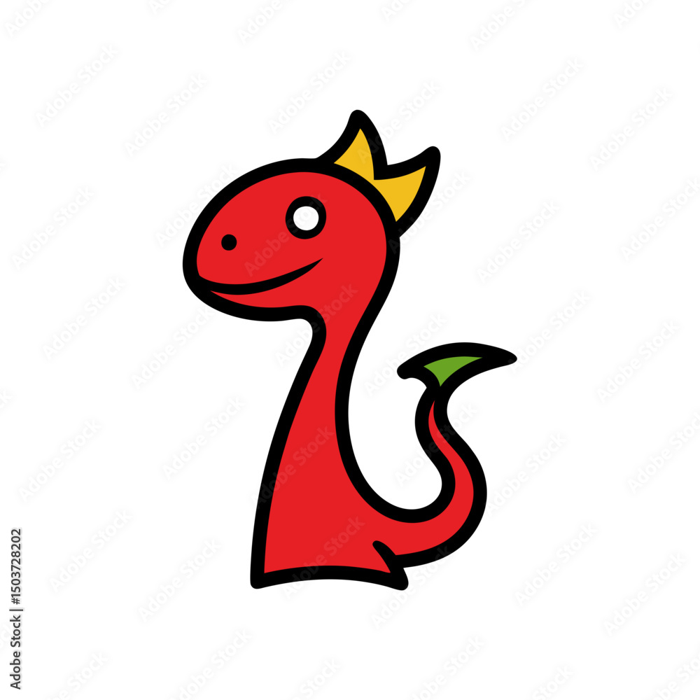 Fototapeta premium Spider Familiar Doodle Vector For A Creepy And Crawly Witch Companion