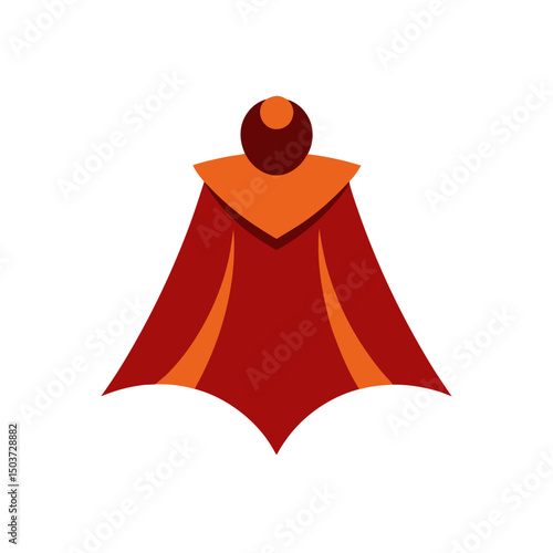 Tattered Drifter Cape Doodle Vector For A Post Apocalyptic Wanderer Look