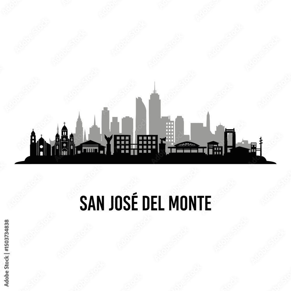 San Jose del Monte Skyline with Philippines. San Jose del Monte Skyline with Philippines.