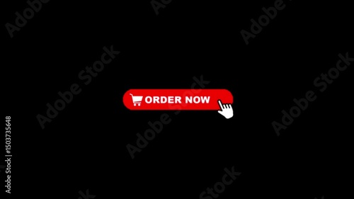 Order now Buy sell sticker motion graphics clip template with colorful lights animation. HD resolution with hyper realistic 4K black Background.