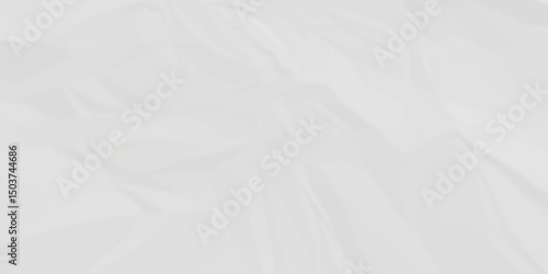 White crumpled paper background texture pattern overlay. wrinkled high resolution arts craft and Seamless white crumpled paper.	
