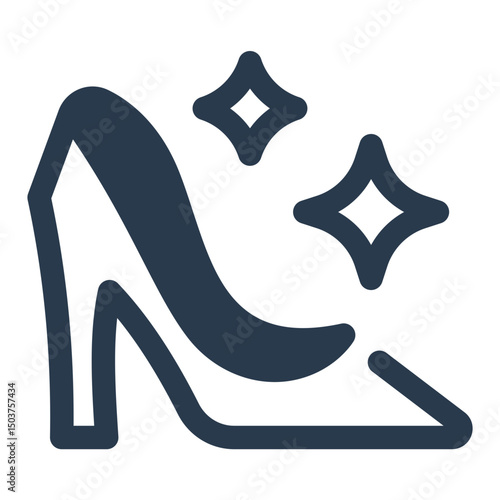 High Heels with Glamorous Shine
