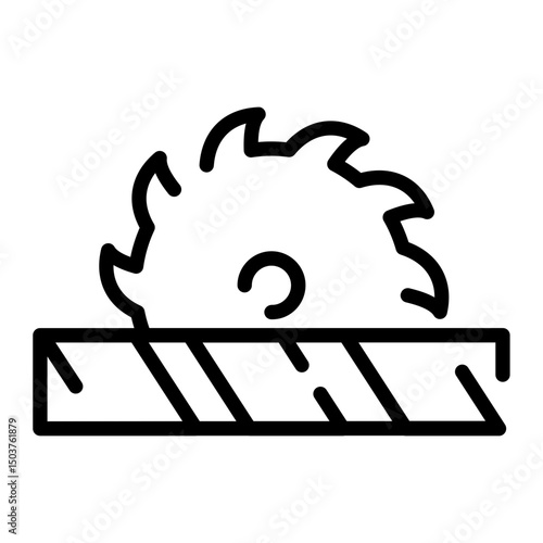 saw machine icon