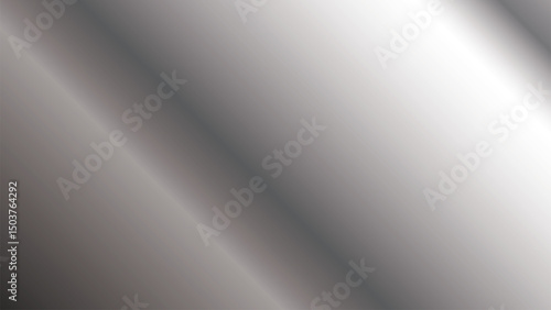 Abstract black transparent background with brushed steel texture and shiny metallic lines