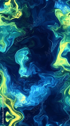 Wallpaper Mural Seamless texture with neon glitch effects and acid color scheme, perfect for chaotic compositions and energetic digital layouts. Torontodigital.ca