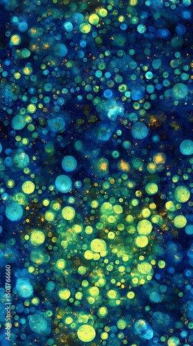 Wallpaper Mural Seamless texture with neon glitch effects and acid color scheme, perfect for chaotic compositions and energetic digital layouts. Torontodigital.ca