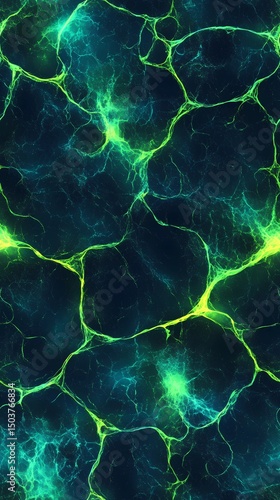 Wallpaper Mural Seamless texture with neon glitch effects and acid color scheme, perfect for chaotic compositions and energetic digital layouts. Torontodigital.ca