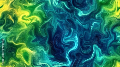 Wallpaper Mural Seamless texture with neon glitch effects and acid color scheme, perfect for chaotic compositions and energetic digital layouts. Torontodigital.ca