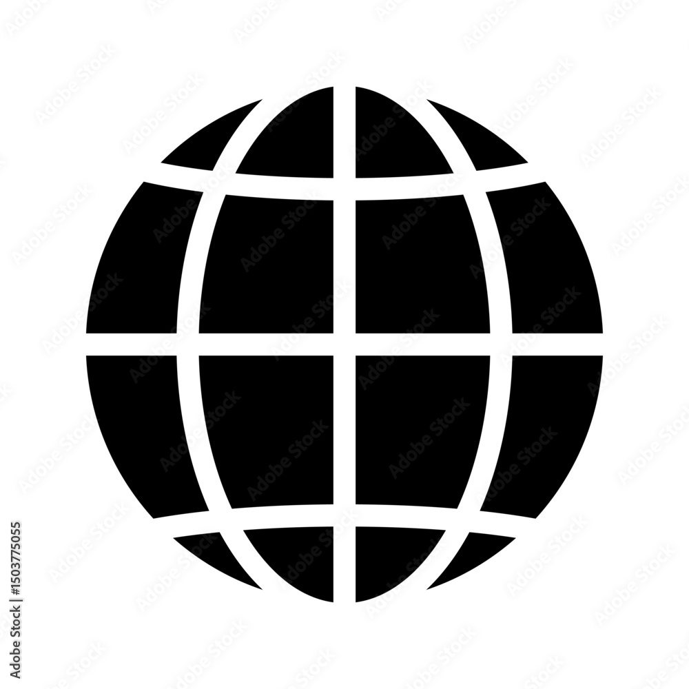 Globe Icon vector illustration, Go to web symbol icon, www symbol, Web icon, website, homepage icon set, earth clip art, globe symbol isolated white background Globe Icon vector illustration, Go to web symbol icon, www symbol, Web icon, website, homepage icon set, earth clip art, globe symbol isolated white background