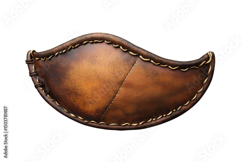 pirate eye patch protected on transparent background
