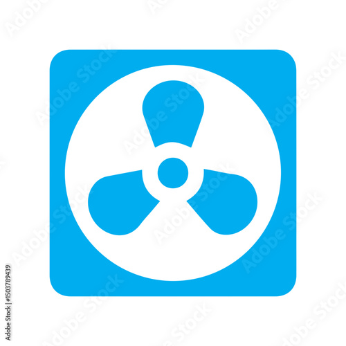 ventilator blower colored icon