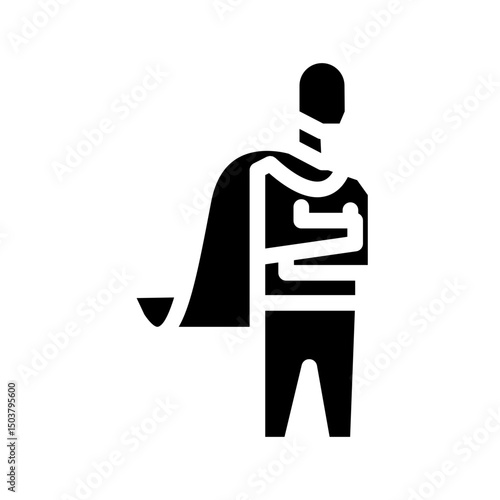 Father's Day Superhero Cape Icon