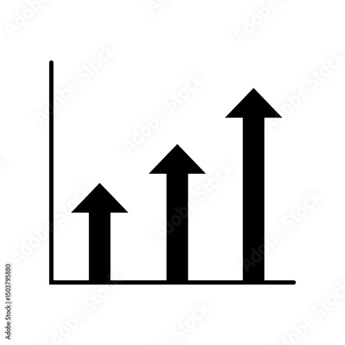 Start-Up Glyph Icon Growth